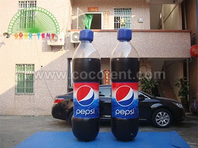 Inflatable Pepsi Bottle, Coca Cola Bottle Model For Promotion