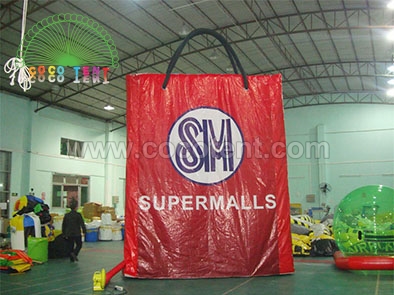 Inflatable Shopping Bag Carry Bag Inflatable replicas model