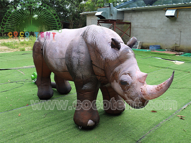 Inflatable Mascot Animal Balloon Rhinoceros Inflatable Advertising Cartoon