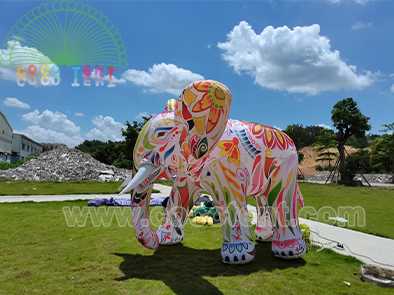 Giant Elephant Inflatable Model Animals for Advertising